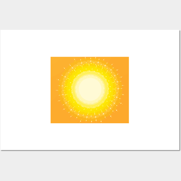 Bright Sunrays Wall Art by sleepyzumi